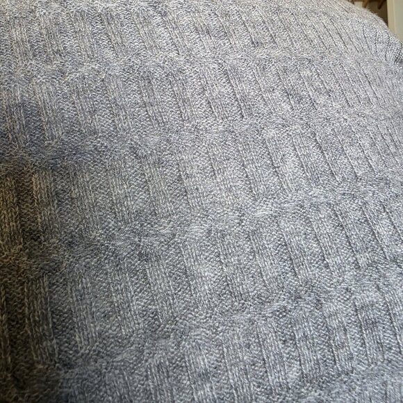 NWT Club Monaco 100% Cashmere Sweater Women’s Small Heather Grey Mock Neck Soft - Picture 3 of 14